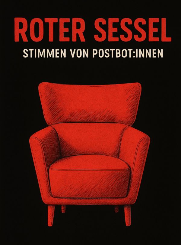 RKT Event Cover Picture for Roter Sessel – Stimmen von Postbot:innen